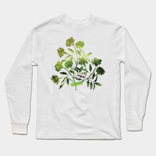 Summer Flowers Bouquet Long Sleeve T-Shirt